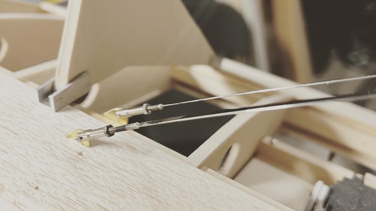 Scratch Building an RC Airplane: Flying Wires with Mick Reeves Fork End Connectors