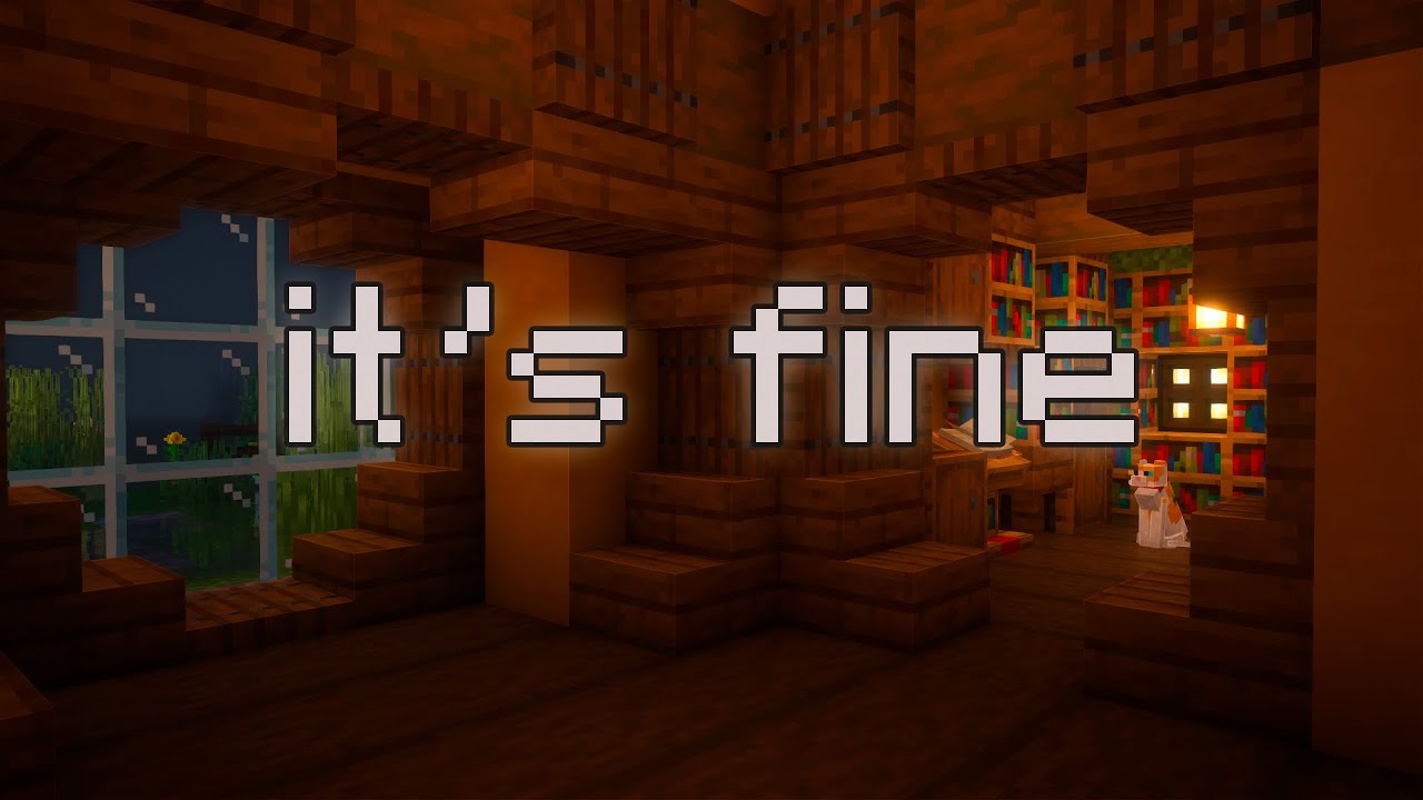 you’re safe here… (minecraft music + rain ambience)