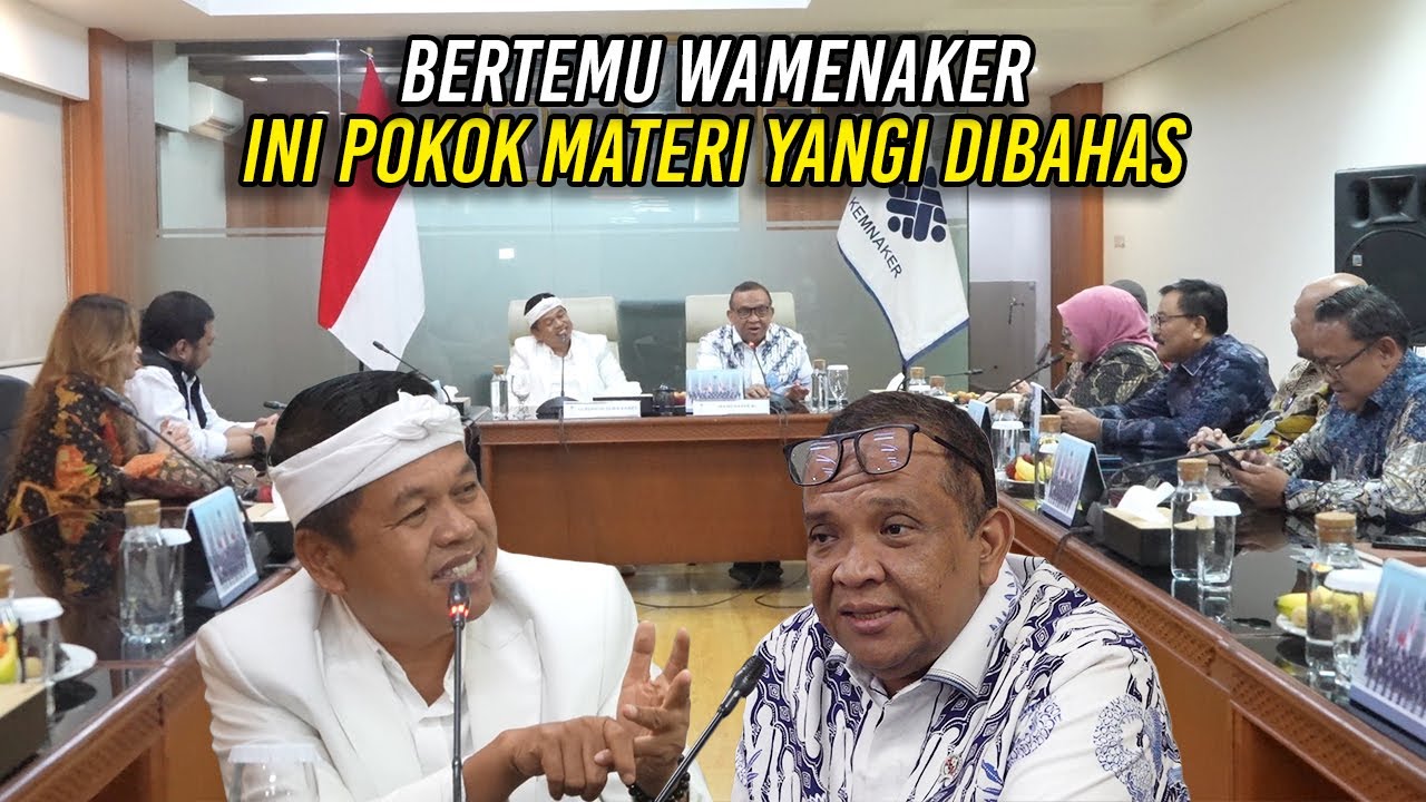 BERTEMU WAMENAKER | INI POKOK MATERI YANG DIBAHAS