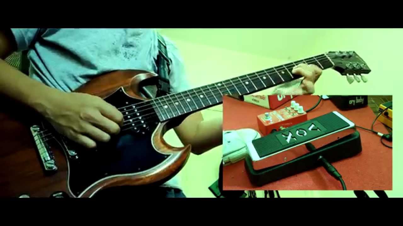 Vox V845 , V847 vs Crybaby GCB95 vs Behringer Hellbabe modded DRIVE [HD]