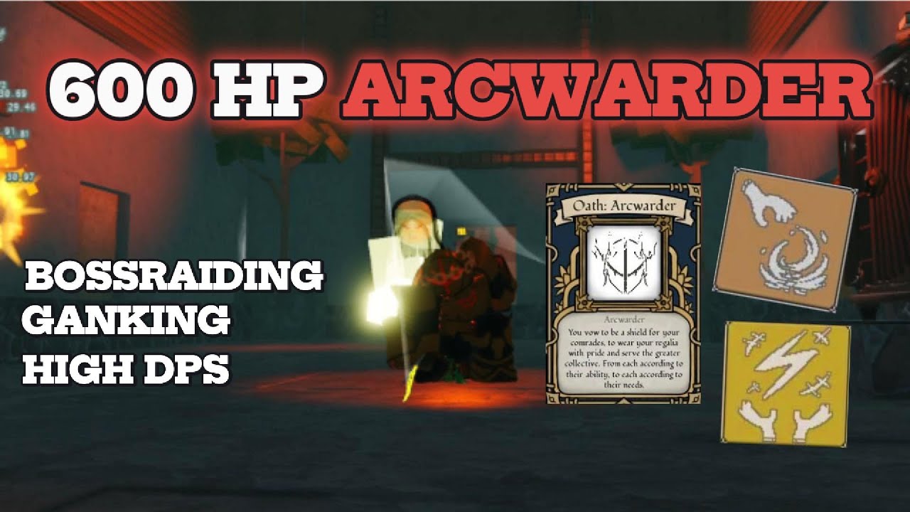 The #1 IMMORTAL Arcwarder Build.. (600 HP!) | Deepwoken