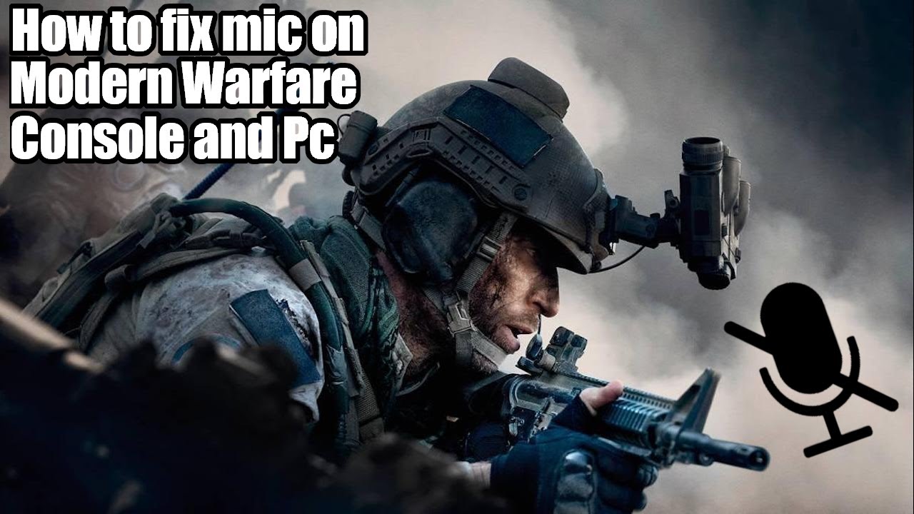 How to fix Microphone on Modern Warfare PC and Console