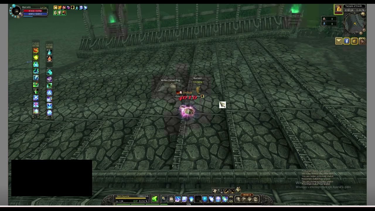 Silkroad Online Joymax JCPlanet Bug Abuse Server : Thanatos Player : Berserker