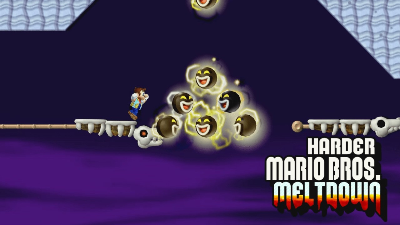🔥Harder Mario Bros.MELTDOWN PART 30 (100%)