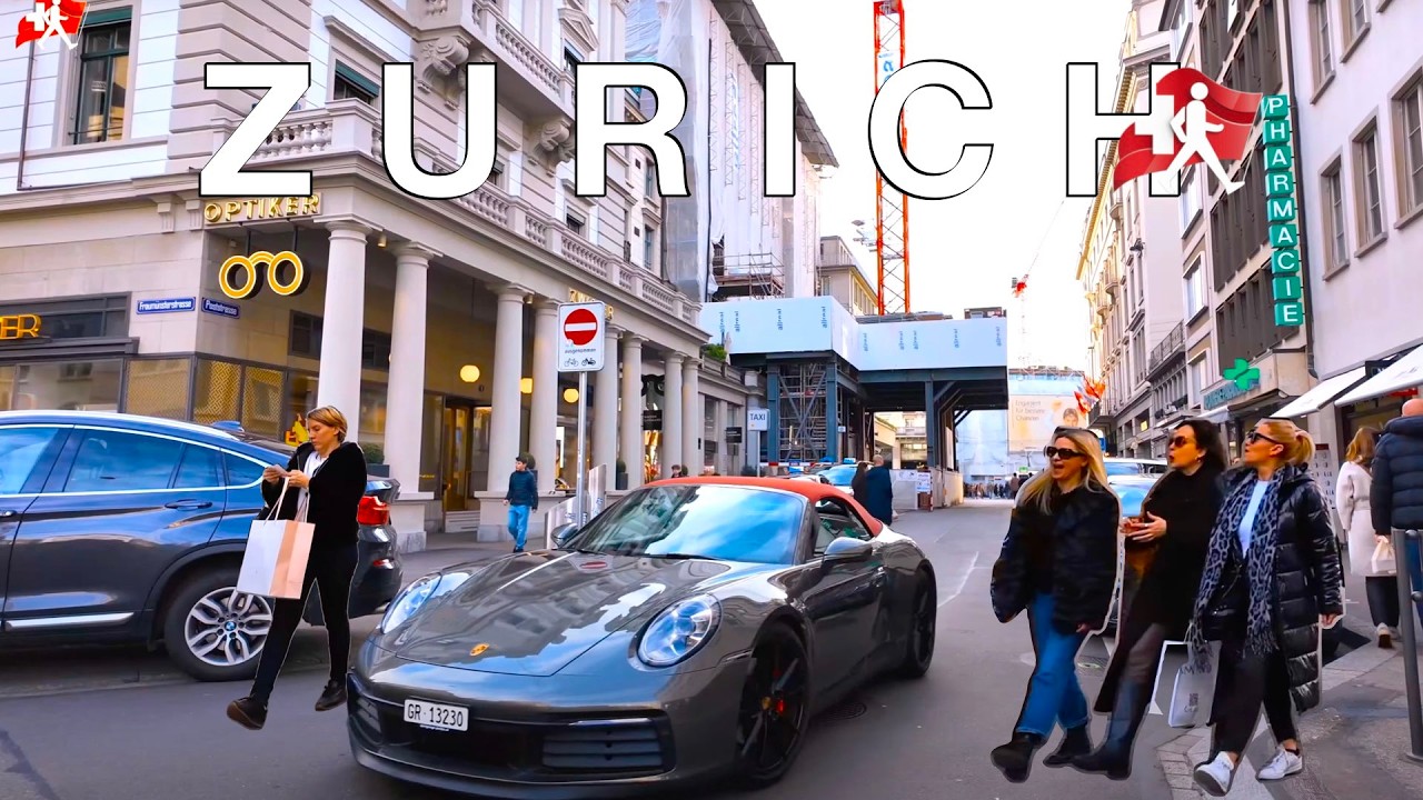 Zurich, Switzerland: A Dreamy Winter Walk Through Beautiful Streets & Magical Vibes 🇨🇭