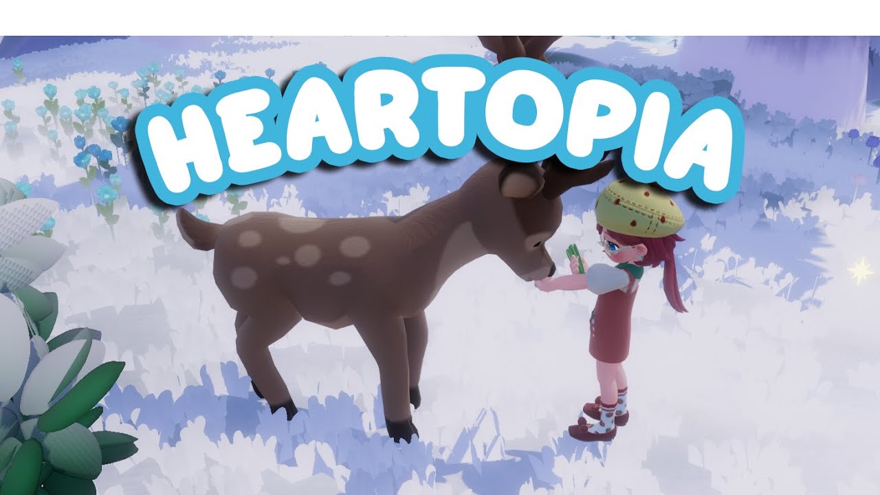 temenin ngobrol sambil build rumah yuuu | HEARTOPIA