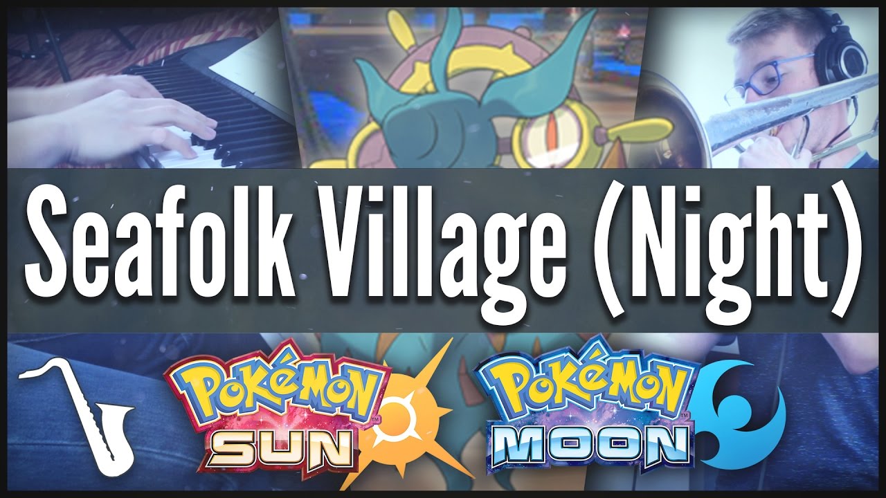 Pokémon Sun & Moon: Seafolk Village (Night) - Jazz Cover || insaneintherainmusic (ft. Auden Durant)