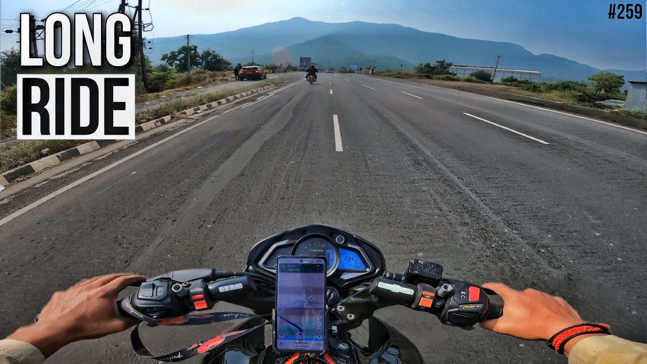 After Longtime || SOLO RIDE To Dhom Dam 😍 Pune To vai || Morning Ride 😌 #motovlog #ns200