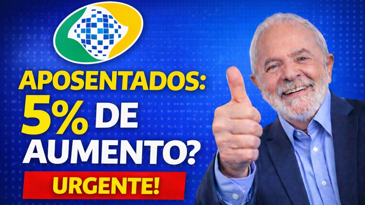 APOSENTADOS ACIMA DO MÍNIMO PODEM TER AUMENTO DE 5%