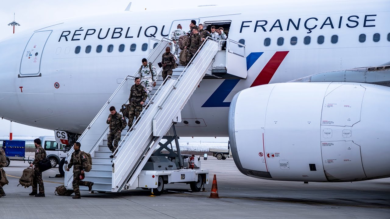 French 🇫🇷 troops from the NATO Response Force deploy to Romania 🇷🇴