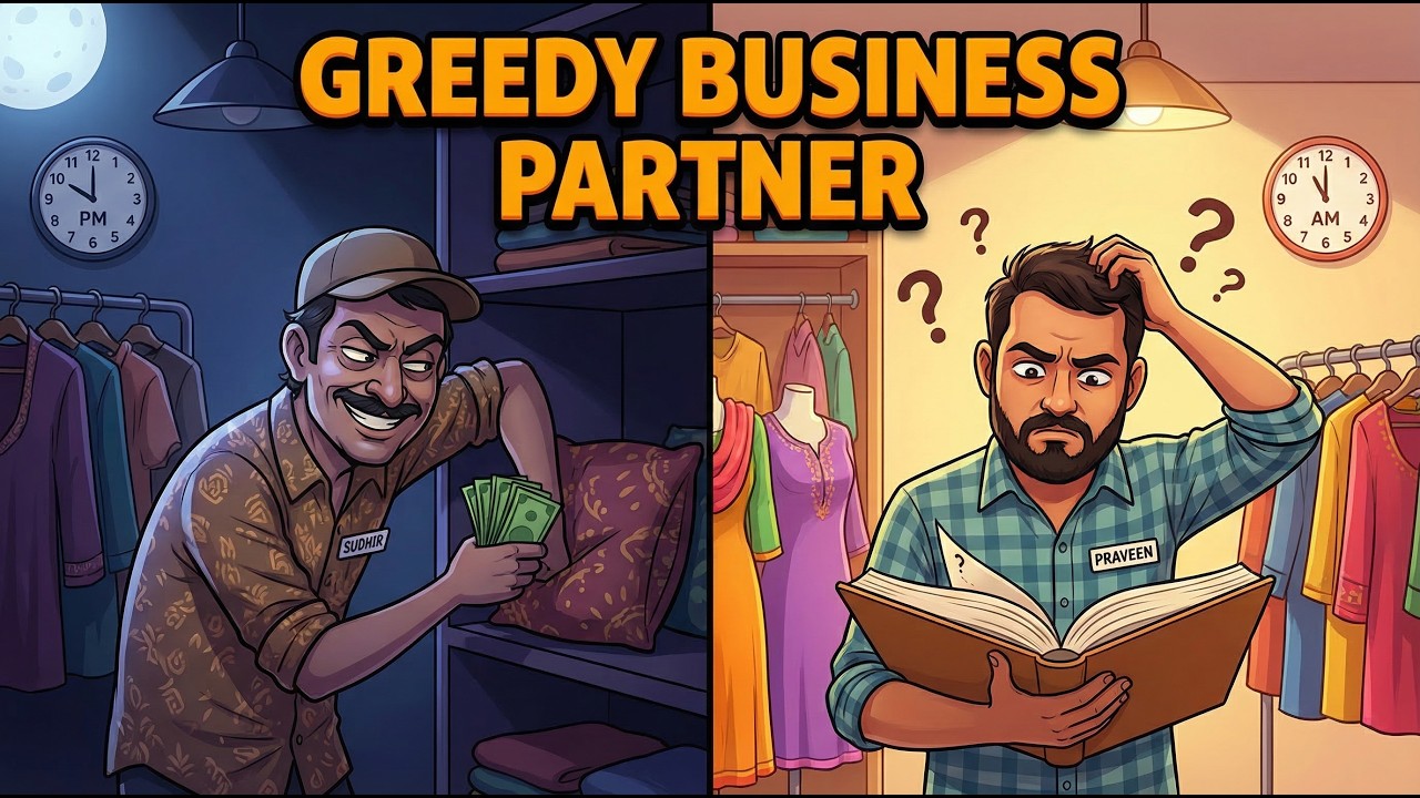 Greedy Business Partner | Moral Stories in English | Life Lesson | Learn English | Bedtime Stories