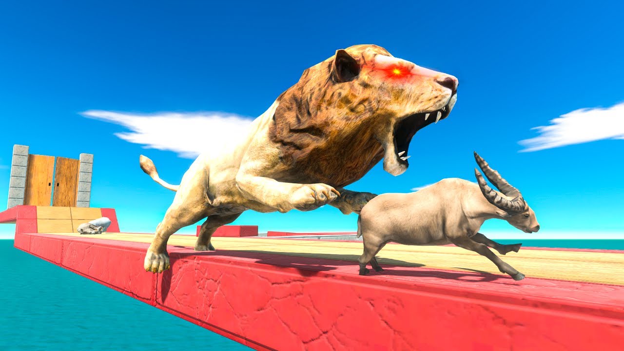 Run Fast from Hidden Enemies - Animal Revolt Battle Simulator