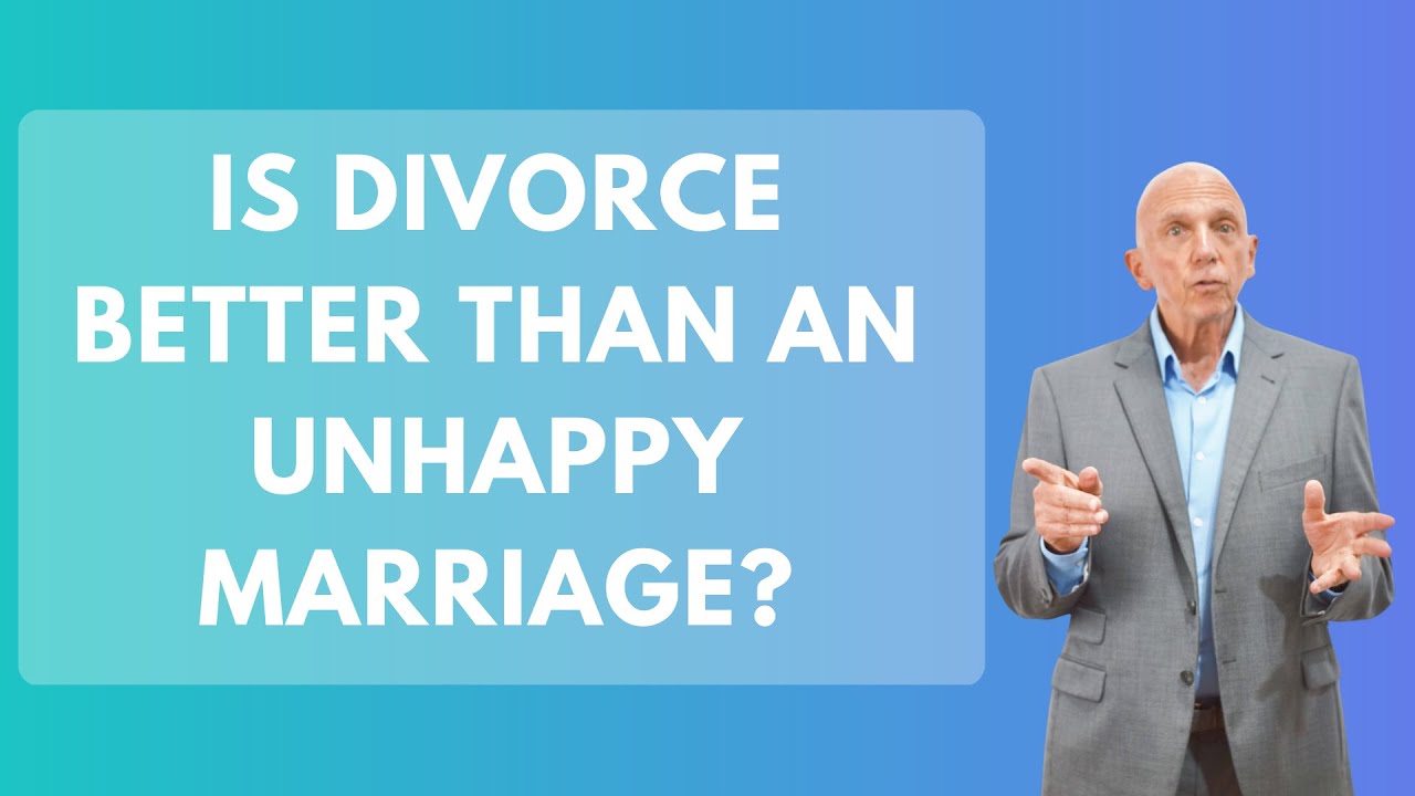 Is Divorce Better Than An Unhappy Marriage?