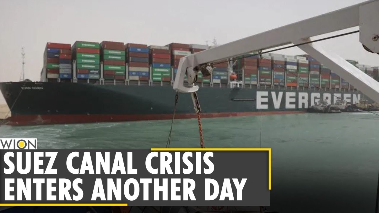 Suez canal ship stuck crisis enters sixth day, Russia offers help to Egypt | Ever Given Ship News