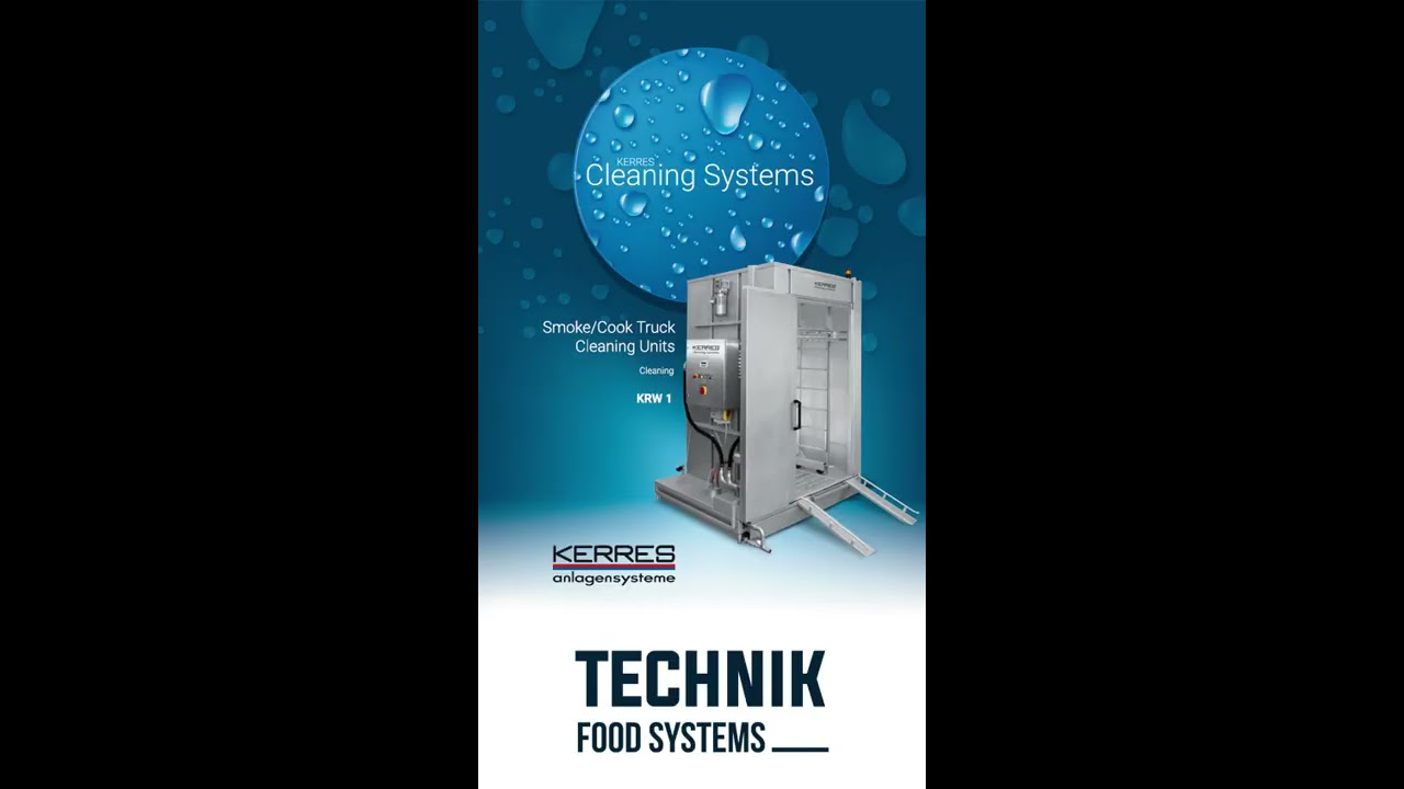 Kerres Smoke/Cook Truck/Trolley Washer  - Technik Food Systems