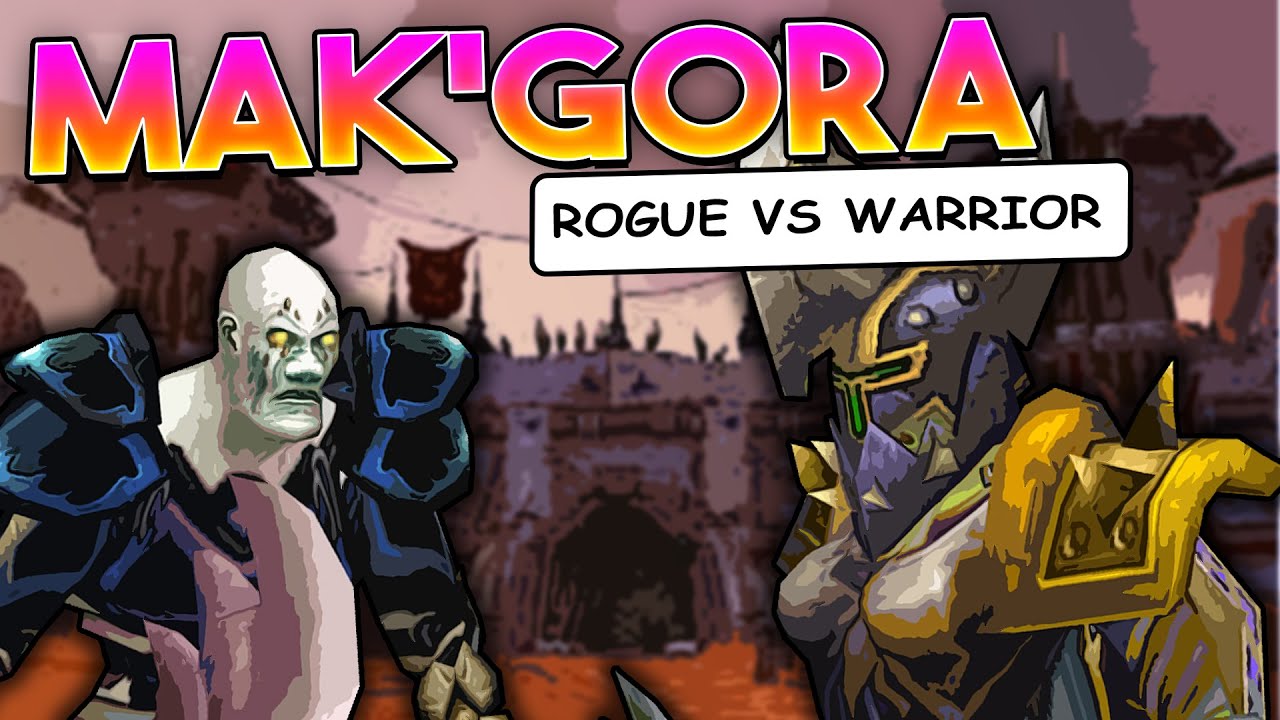 176 hours gearing your main to die like this *LVL 60 Rog VS Warr Mak'Gora*