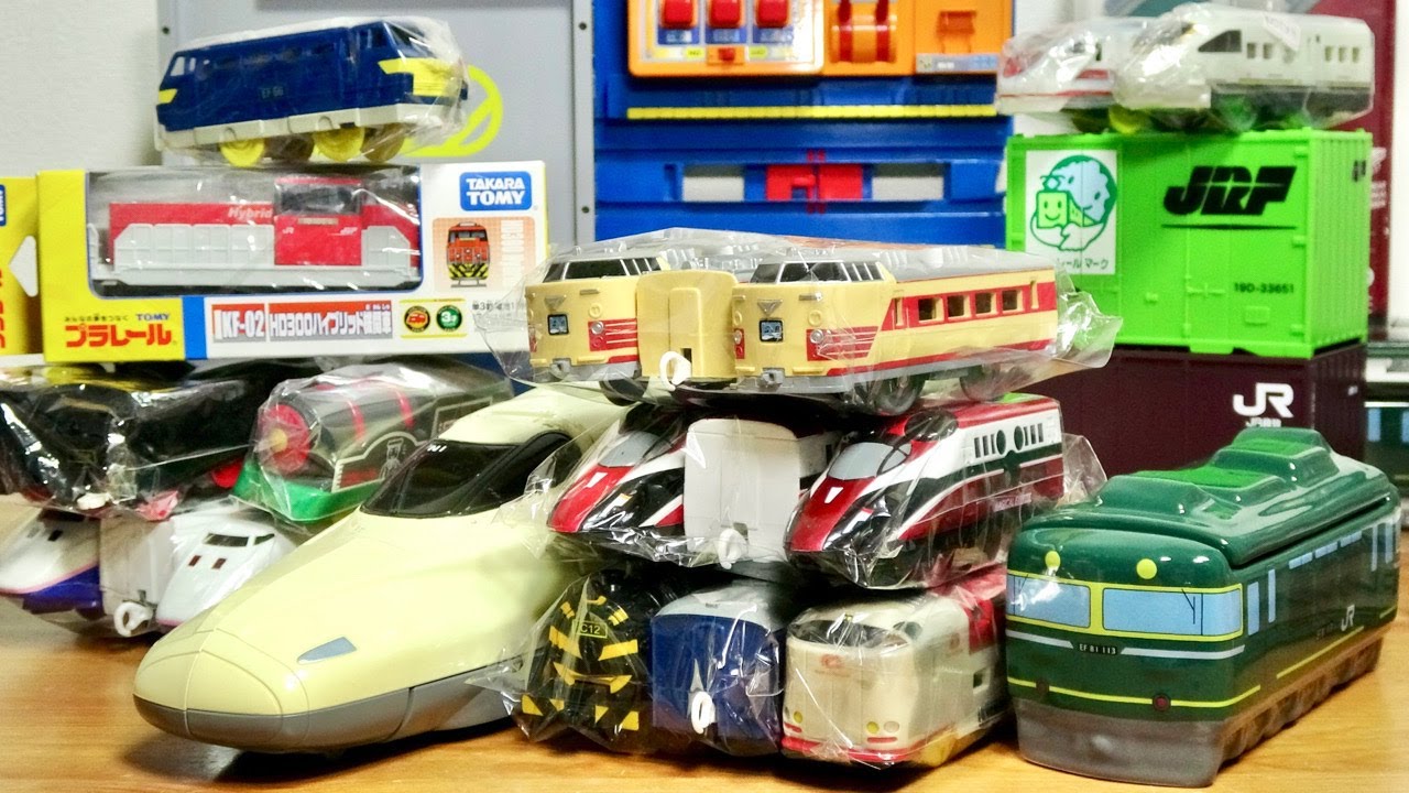 2023年始は鉄道博で大量購入フェスティバル！ジャンクのプラレールやトワイライトエクスプレス・新登場のコンテナ弁当も早速ゲット！ガラガラ抽選は奇跡の１等賞２連続☆良い幕開けです☆