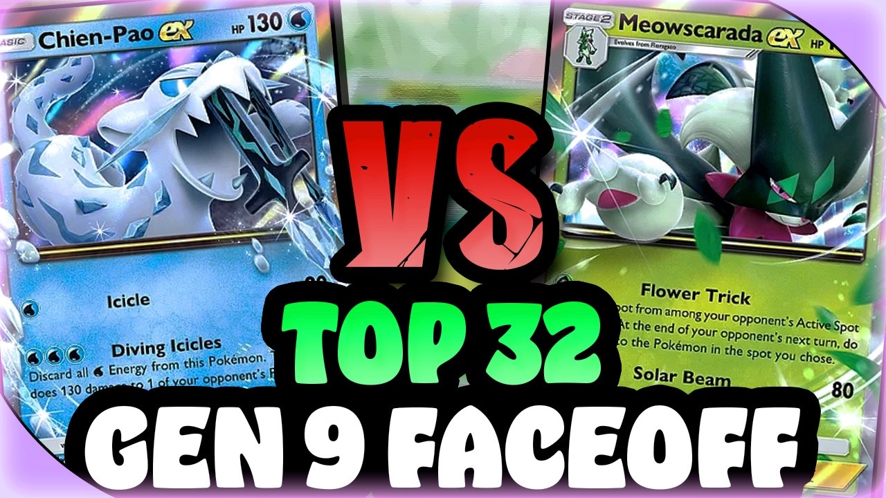 BATTLE OF NEW DECKS | Top 32 Meowscarada EX VS Chien-Pao EX Pokemon TCG Pocket