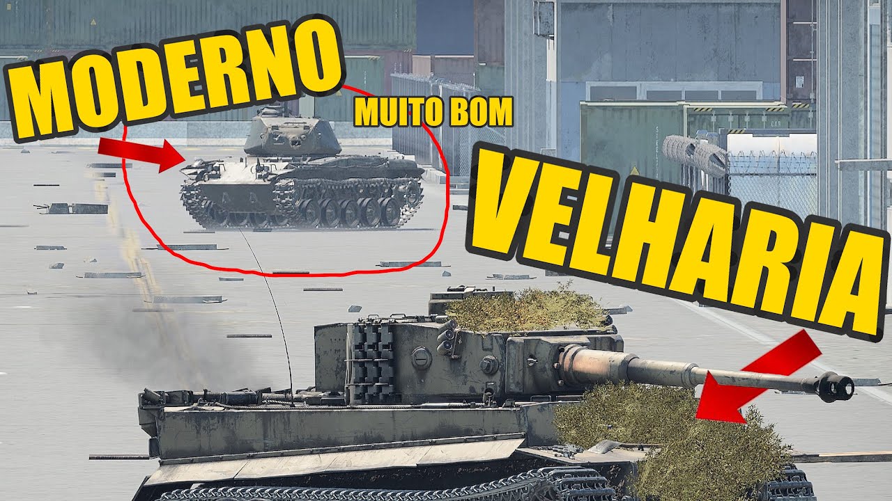 Quando Um Veiculo Moderno Combate Velharias - Warthunder PT - BR