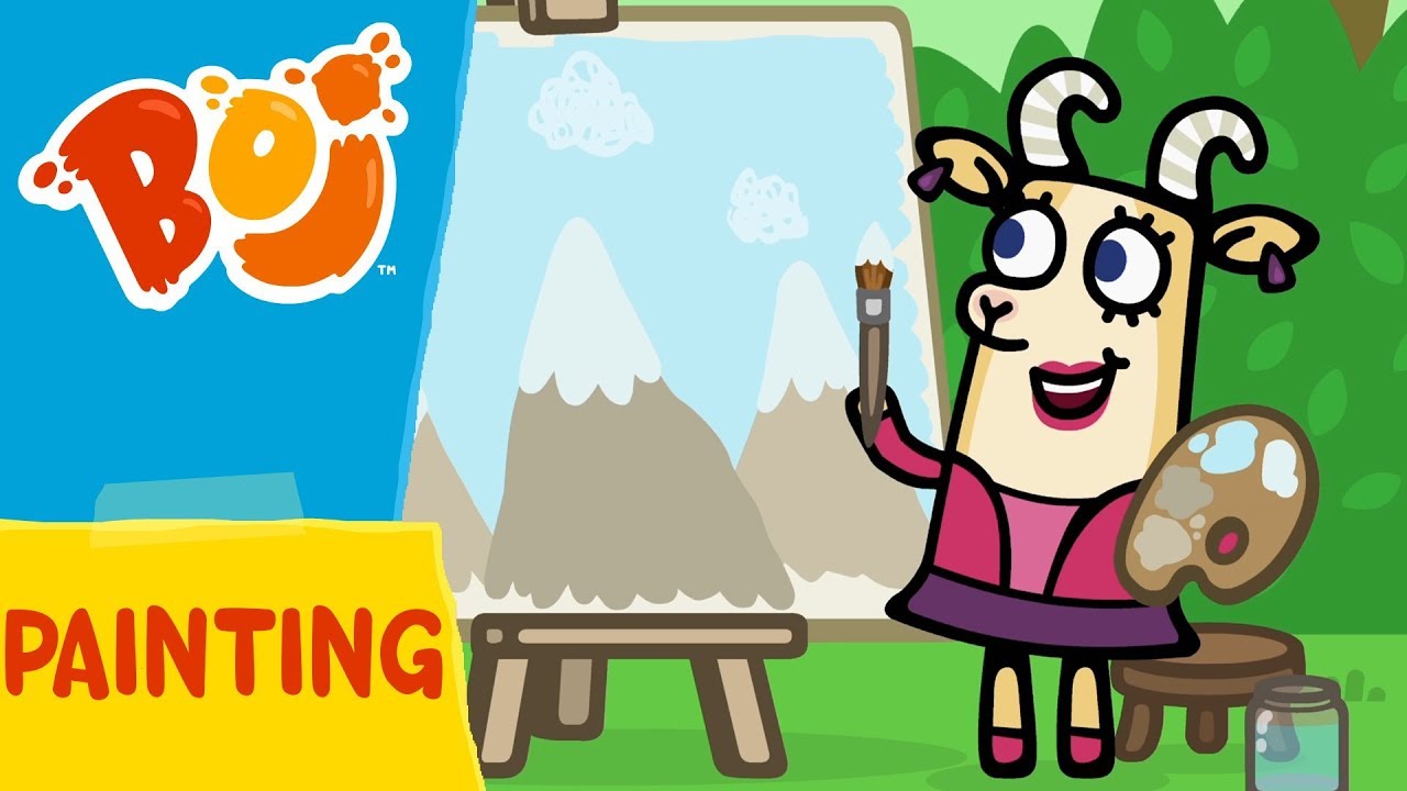 Boj - Painting | Cartoons for Kids