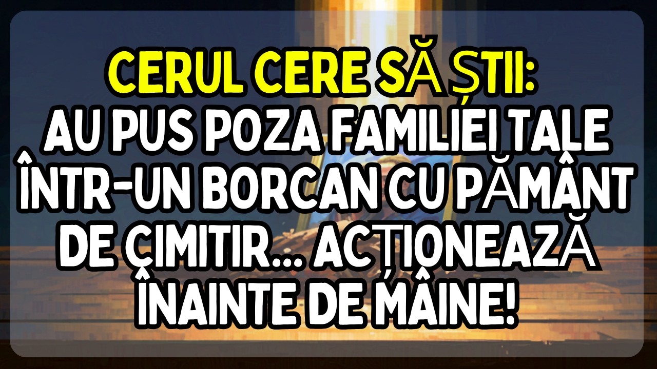 ⚠️ AU PUS POZA FAMILIEI TALE &Icirc;N PĂM&Acirc;NT DE CIMITIR! ACȚIONEAZĂ P&Acirc;NĂ M&Acirc;INE!