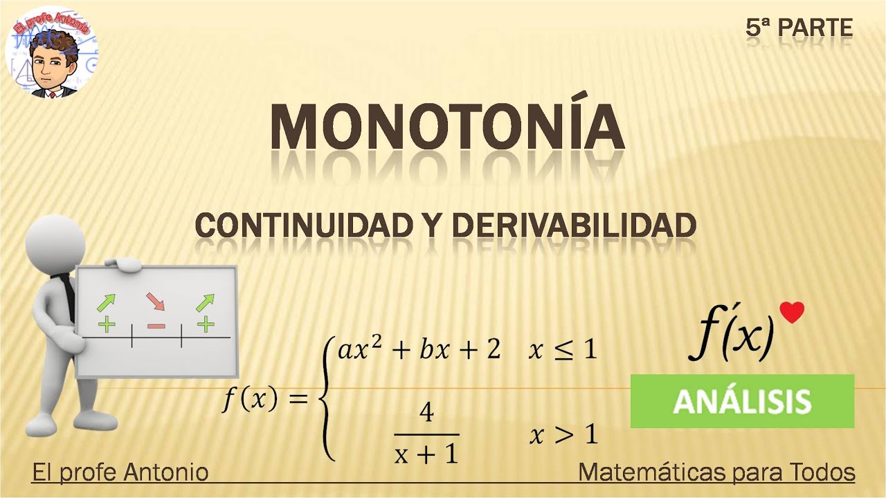 Cómo estudiar la CONTINUIDAD y DERIVABILIDAD de una función a TROZOS con PARÁMETROS paso a paso
