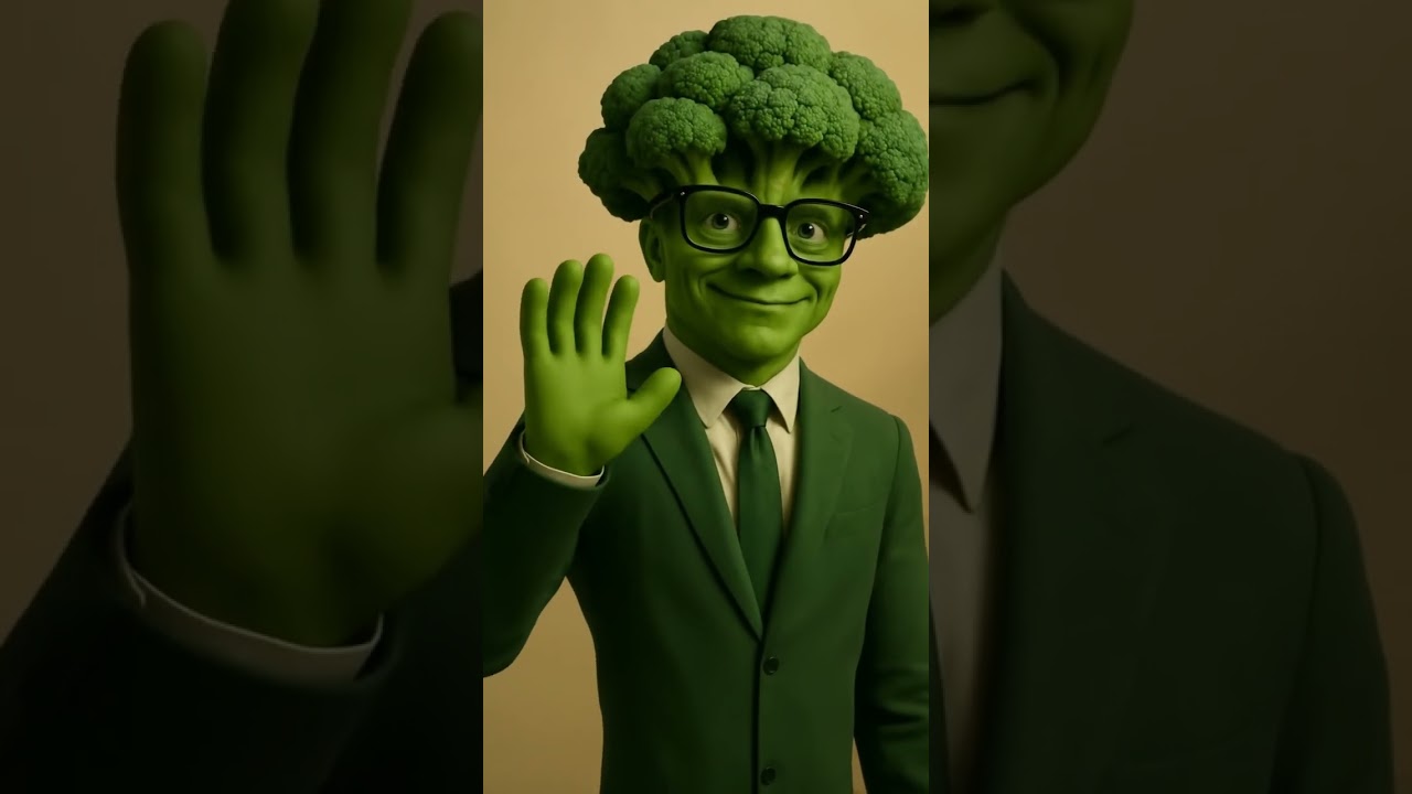Antonio &ndash; The Most Dapper Broccoli Alive! 🕶️🥦 #italianbrainrot #ai #Shorts #viral #antonio
