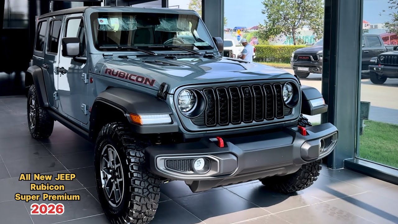 Nowość 2026! Zupełnie nowy Jeep Rubicon Super Premium &ndash; nowe, wydajne wnętrze i nadwozie