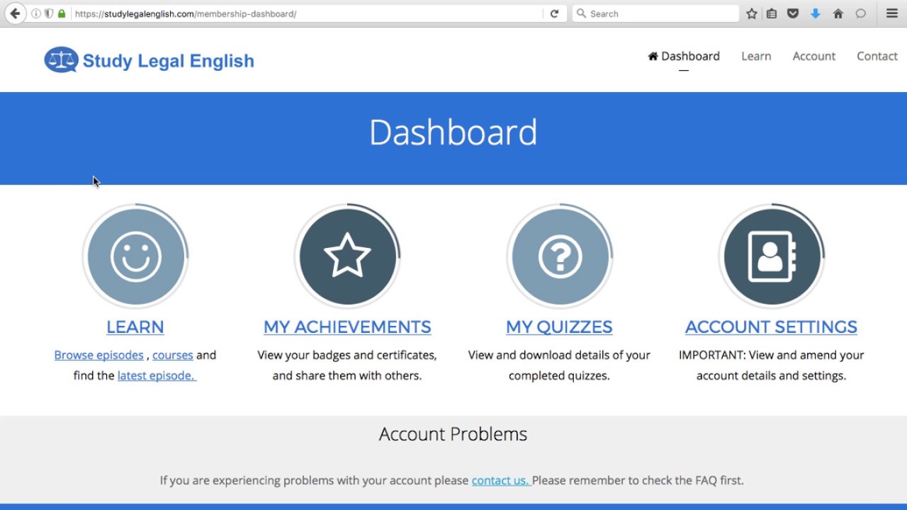 How to Share Study Legal English Achievements