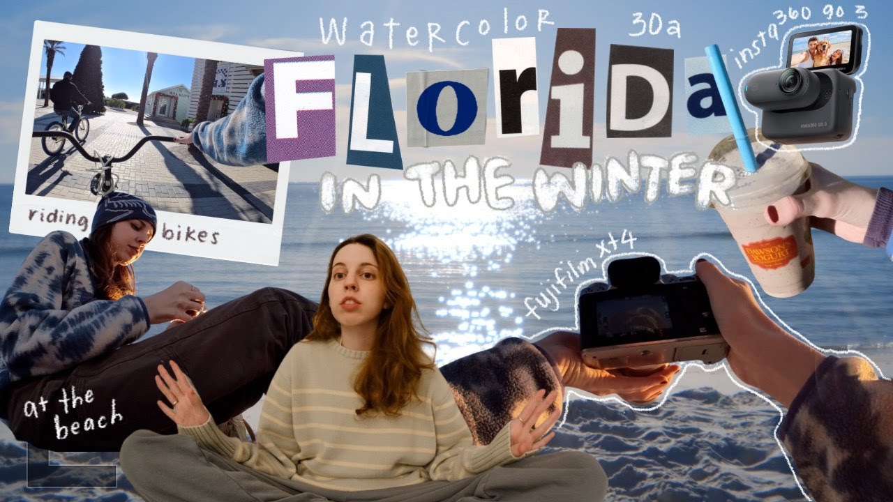 florida in the winter vlog * insta360 go 3 * fujifilm xt4
