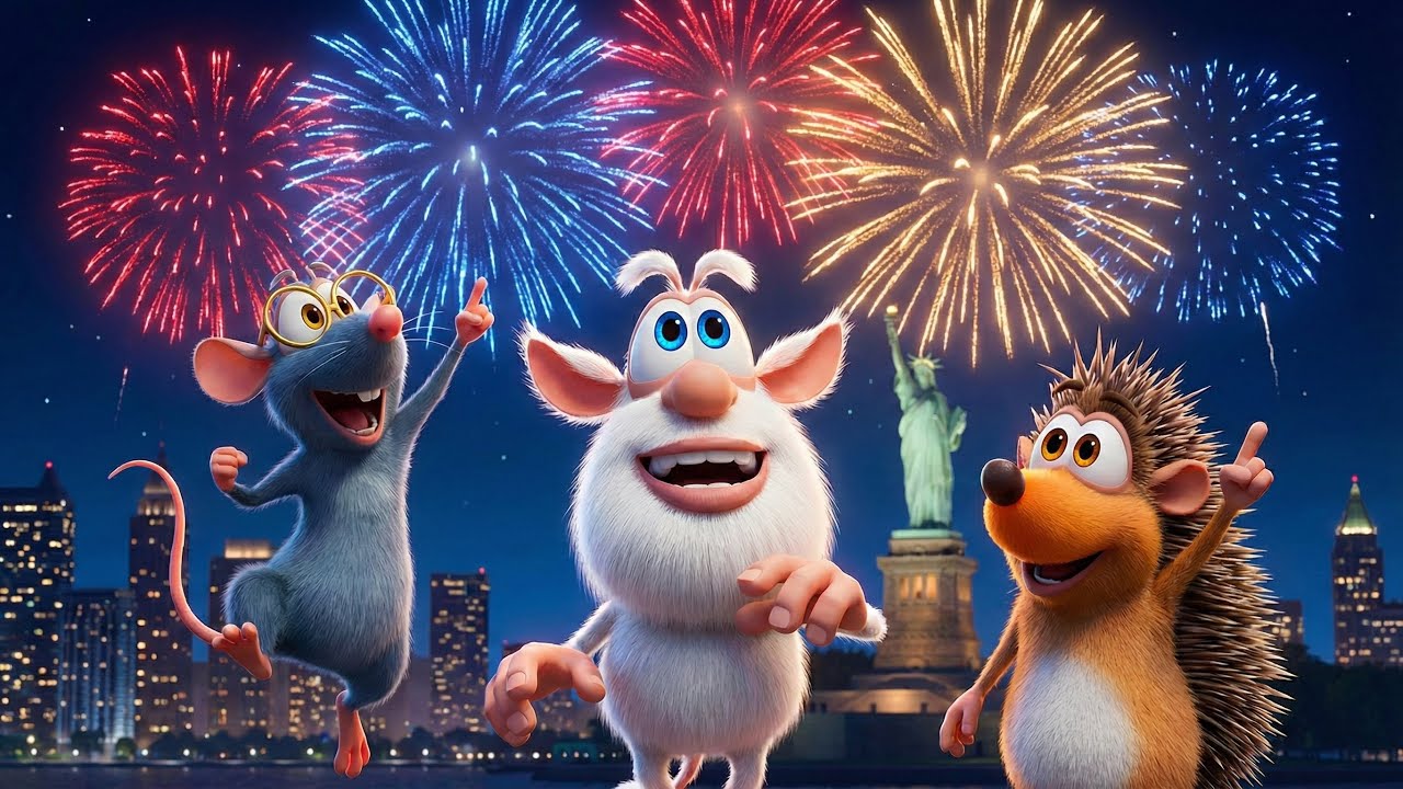 Booba - New Year&rsquo;s Fireworks 🎇 Cartoon for kids
