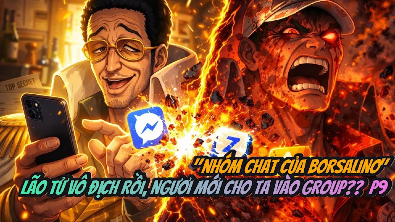 NHÓM CHAT CỦA BORSALINO!! LÃO TỬ VÔ ĐỊCH RỒI, NGƯƠI MỚI CHO TA VÀO GROUP P9
