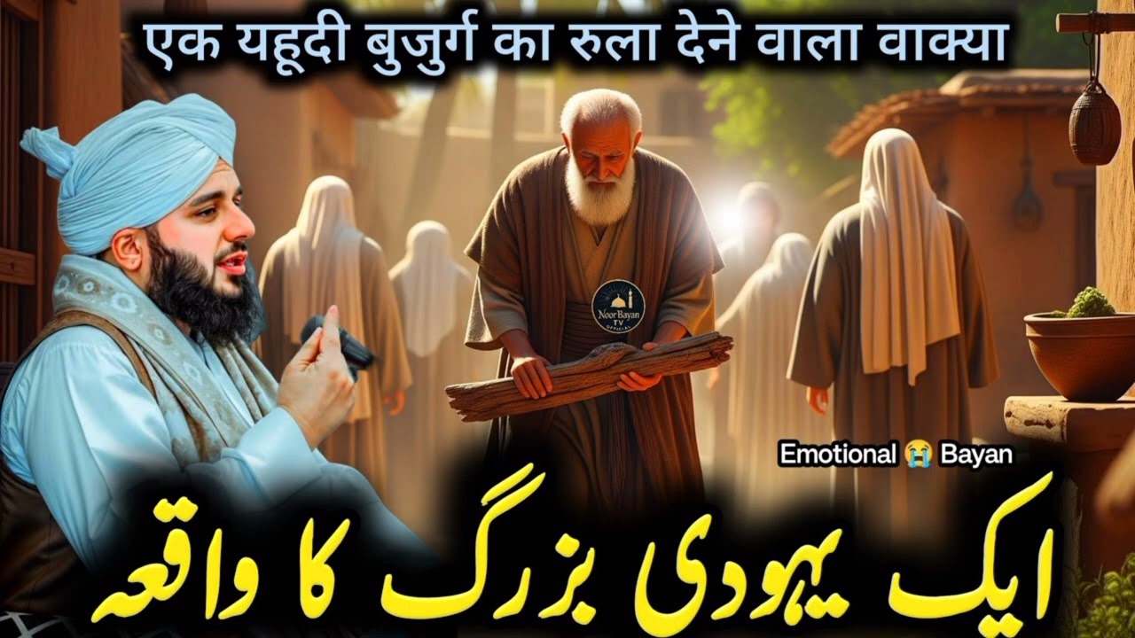 Ek Yahudi Ka Imaan Lana | Emotional Bayan | Peer Ajmal Raza Qadri 