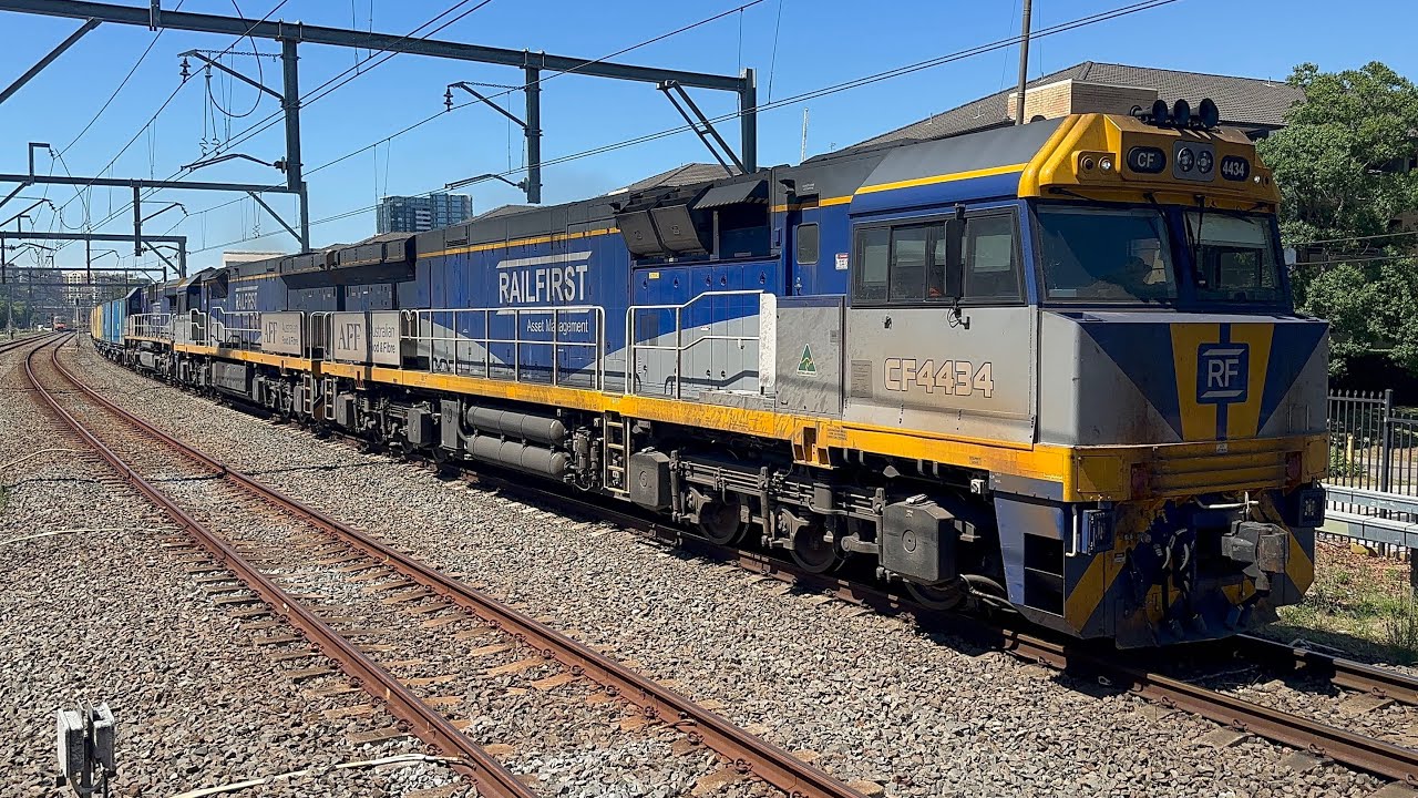 8/1/26 - S.R.S (AFF) 1593 passing North Strathfield with CF4434, CF4435, and CM3313