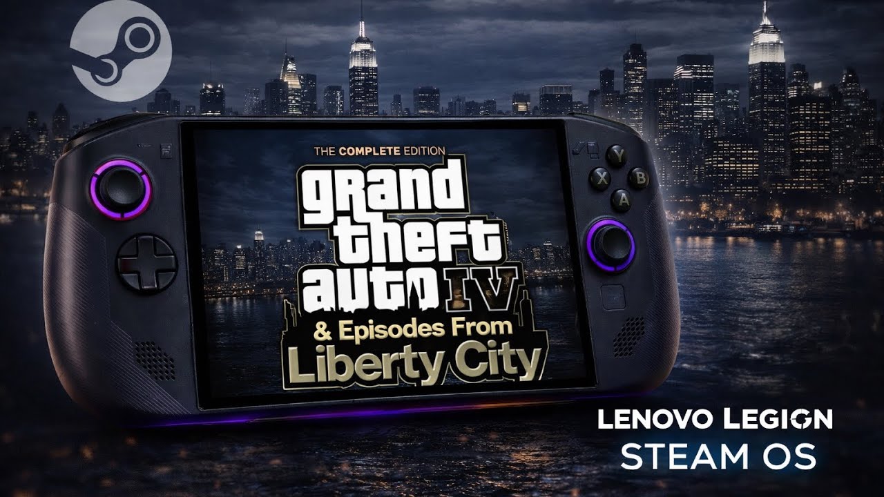 GTA 4 Edycja Kompletna na Lenovo Legion GO S Steam OS 