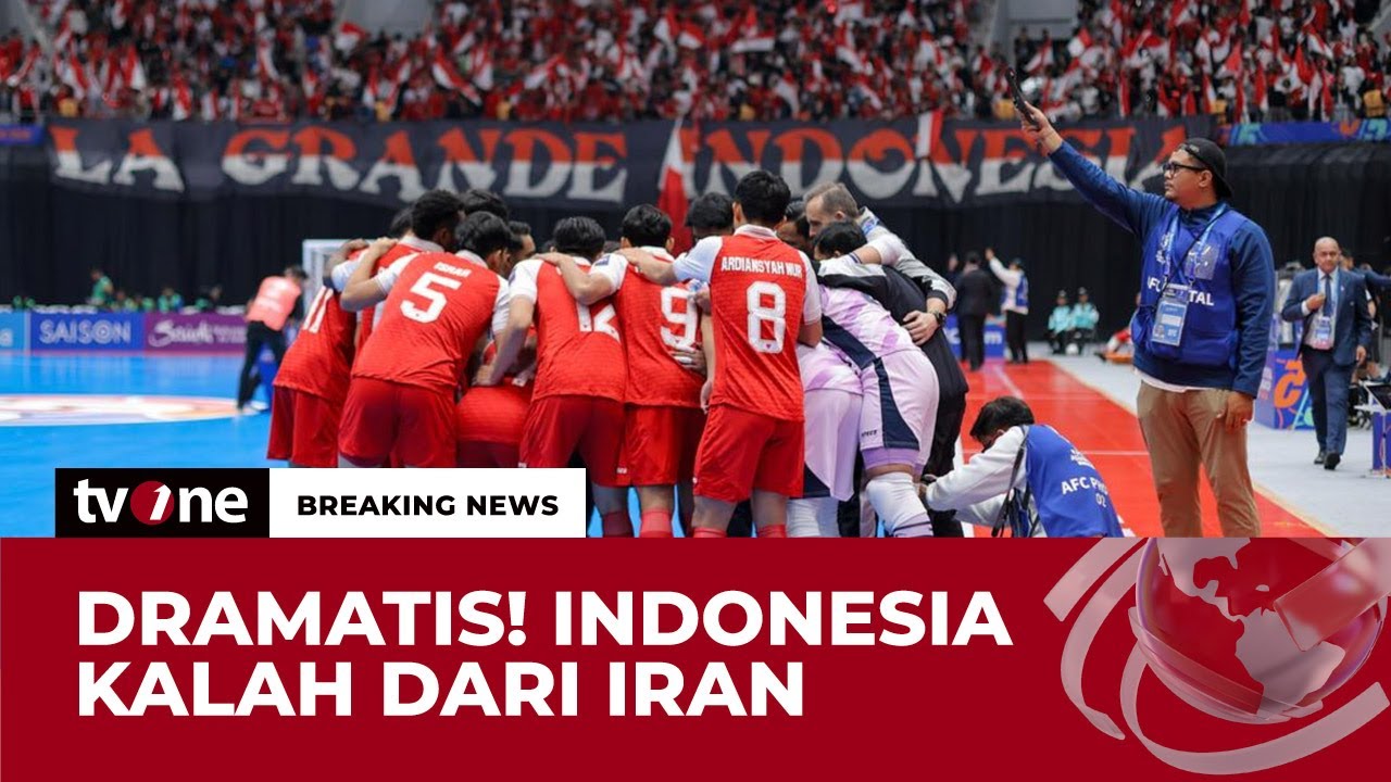 [BREAKING NEWS] Timnas Futsal Indonesia Kalah Dari Iran | tvOne