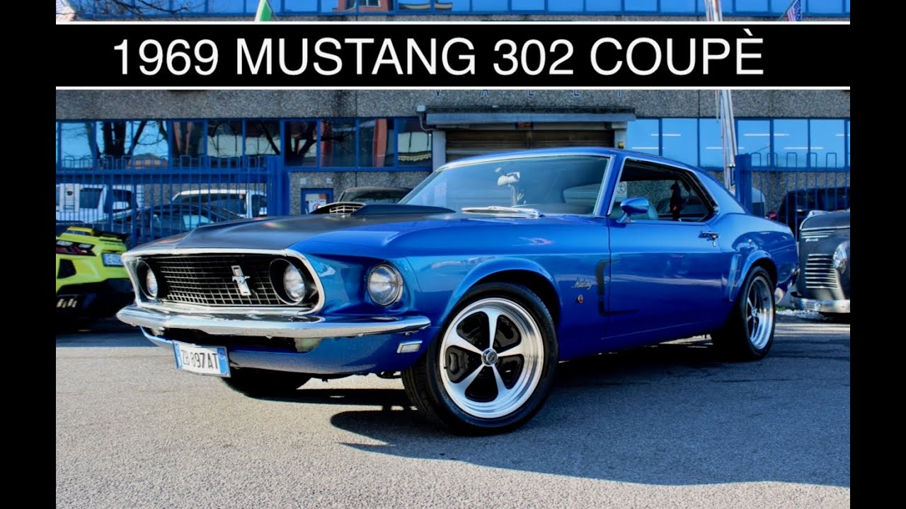 1969 Mustang 302 V8 Coupè: restauro di 1° grado documentato - #VALLIstore