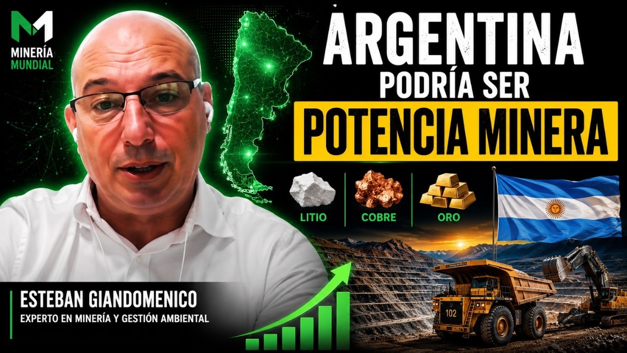 La minería en Argentina: Presente, desafíos y futuro del sector. Entrevista a Esteban Giandomenico