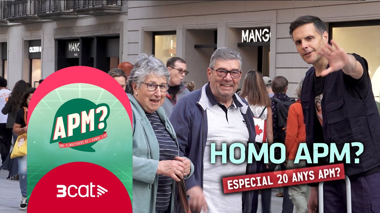 L'HOMO APM?, al carrer pels 20 anys de l'APM?