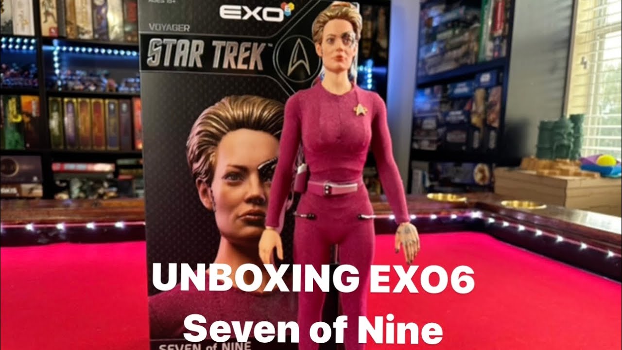 UNBOXING Exo-6 Star Trek Seven of Nine 1/6 Figure From Sideshow!!