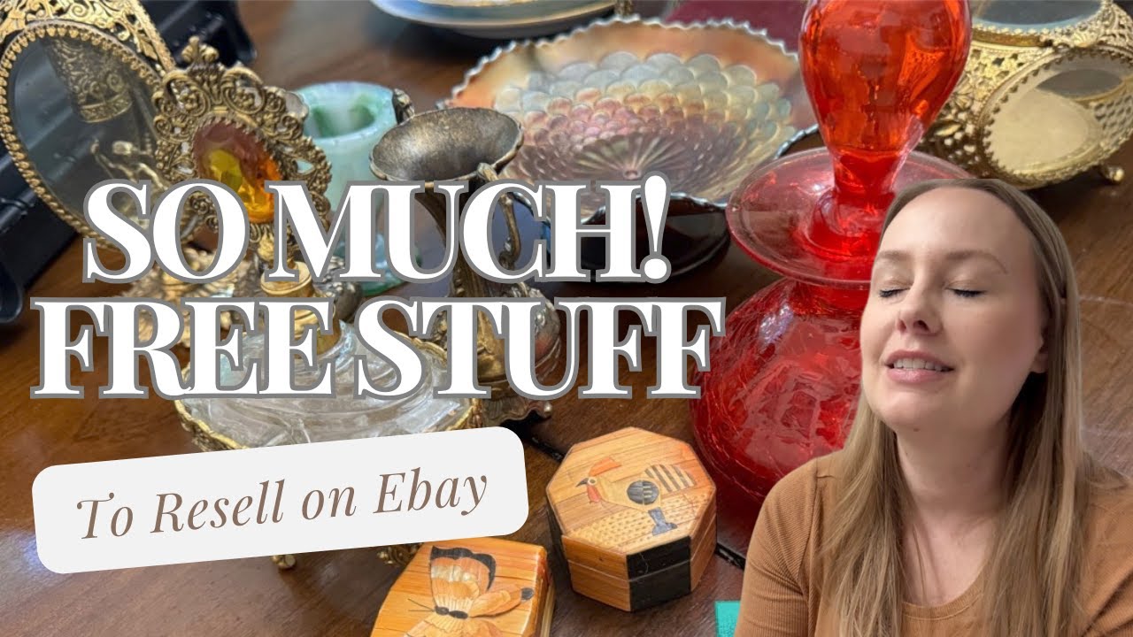 Scored Free Treasure To Sell On Ebay! Unbelievable Haul: Clothing, Electronics & Rare Vintage Gems!