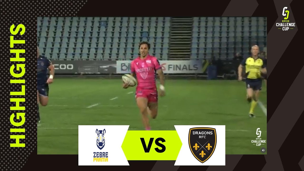 Game of Inches! ⚡| Zebre Parma v Dragons RFC | EPCR Challenge Cup Extended Highlights