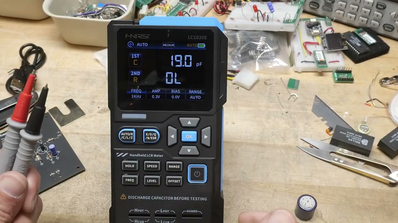 #2416 FNRISI LCR Meter LC1020