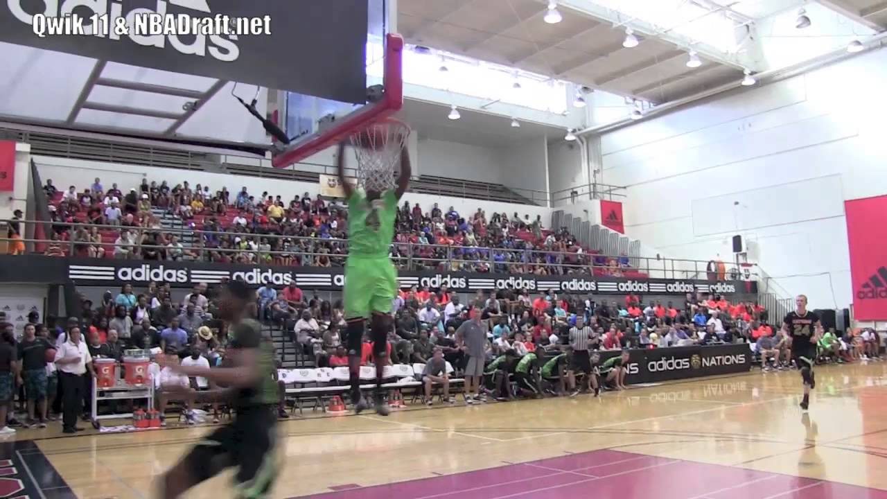 Dennis Smith has RIDICULOUS SKILLS wins the Adidas Nations Championship!