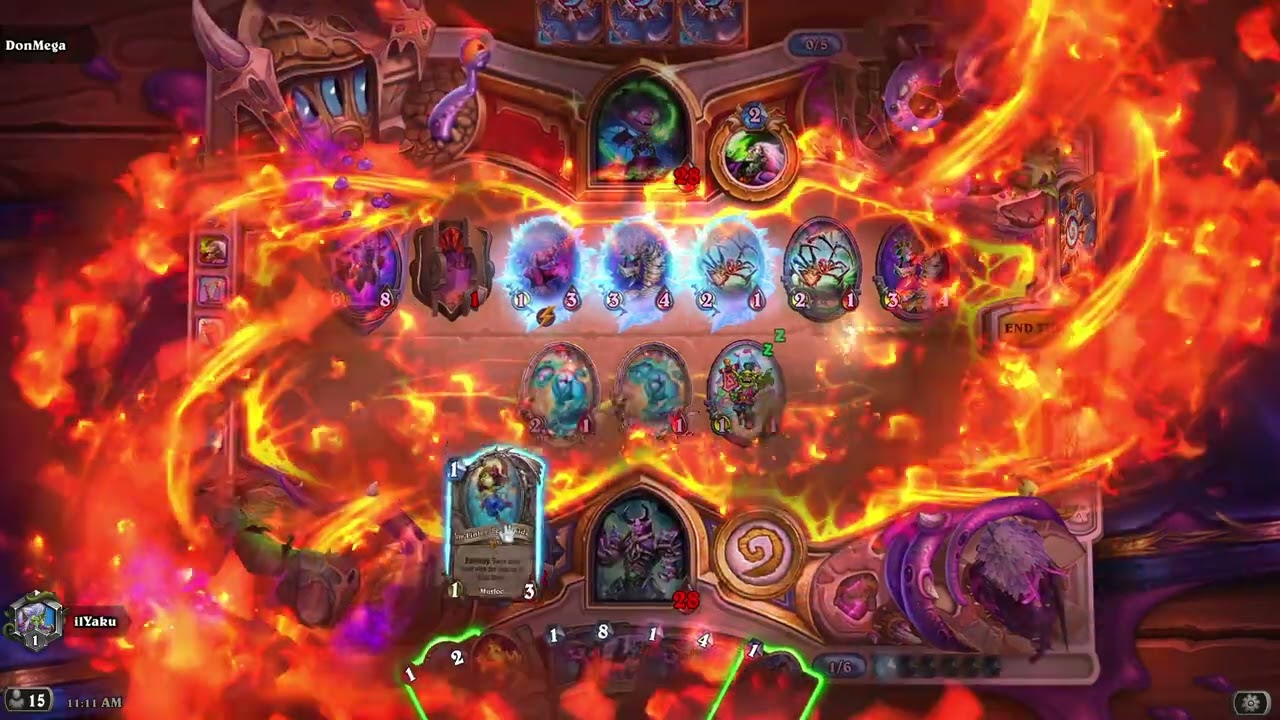 Elwynn Boar Warlock vs Discard Warlock