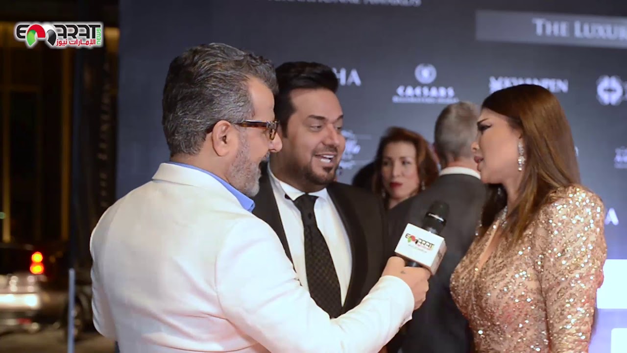 هكذا عبرت الفنانة دينا عن علاقتها بحاتم العراقي والاخير يظهر بشكل مفاجئ