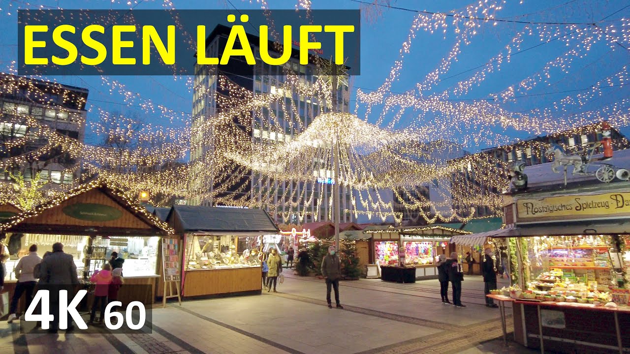 Essen - Weihnachtsmarkt und City Herbst 2021