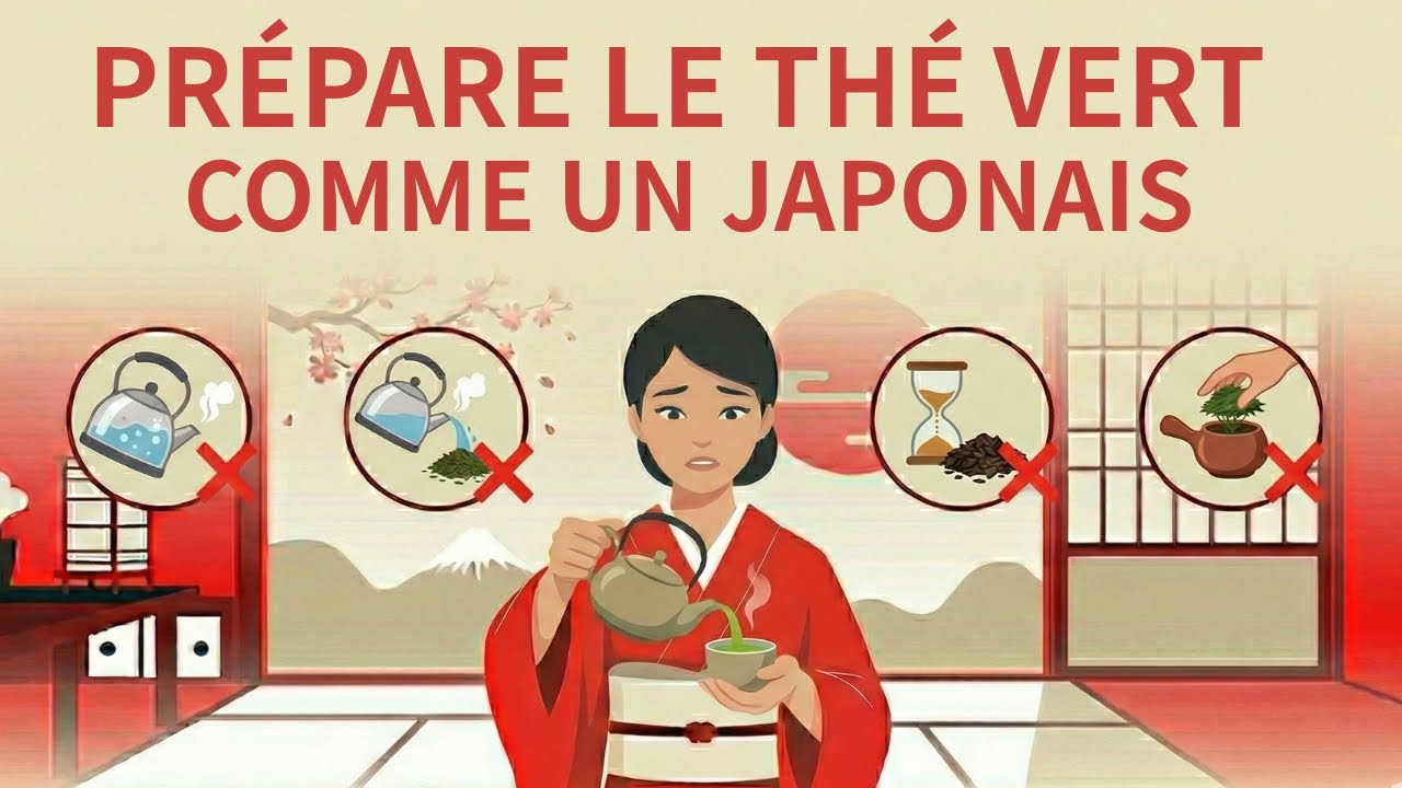 3 erreurs à ne JAMAIS faire pour un THÉ VERT japonais digne d'un maître 🍵