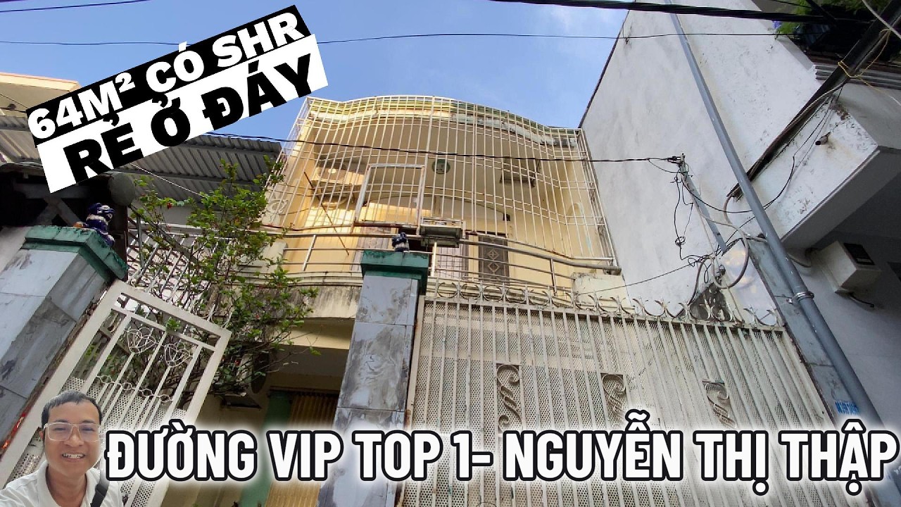 BÁN NHÀ QUẬN 7 | 64 M² NGUYỄN THỊ THẬP, NGAY CHỢ TÂN MỸ, ĐÚC KIÊN CỐ, GIÁ RẺ CHO NHÂN VIÊN VĂN PHÒNG