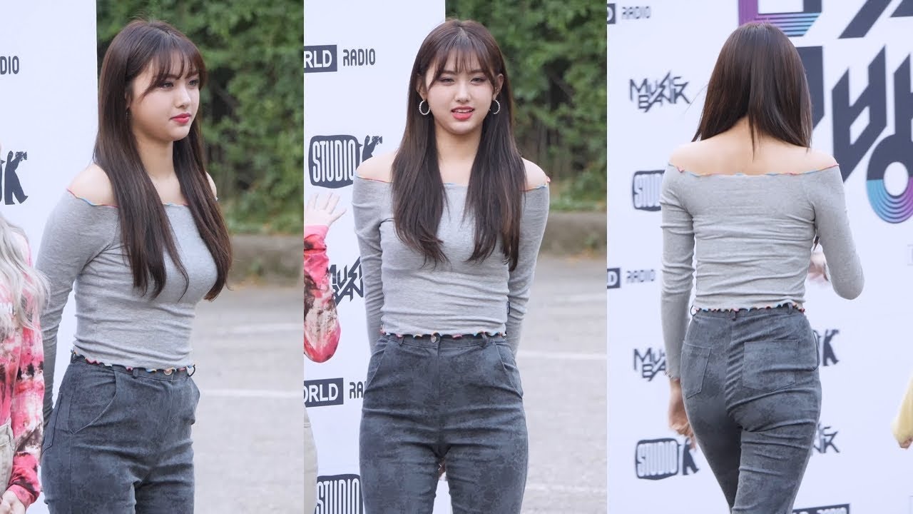 190927 에버글로우 아샤 뮤직뱅크 출근길 직캠 EVERGLOW AISHA fancam by Spinel
